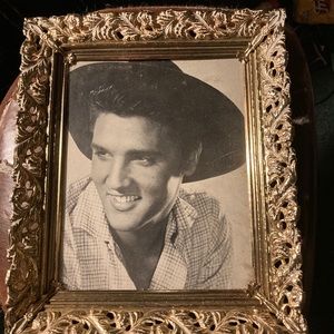 Framed Elvis picture